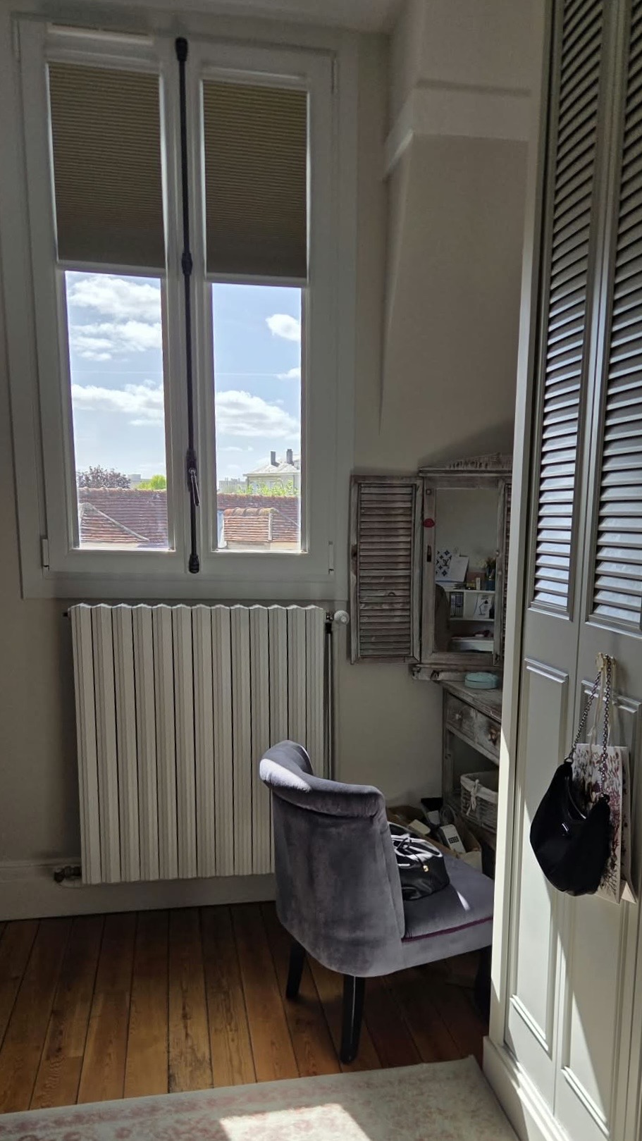 Stores Duette multizone posés chez Jaouad T.
